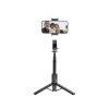 Tech-Protect L05S Selfie Stick Tripod & LED Light – Statyw z Bluetooth i Lampą, Black